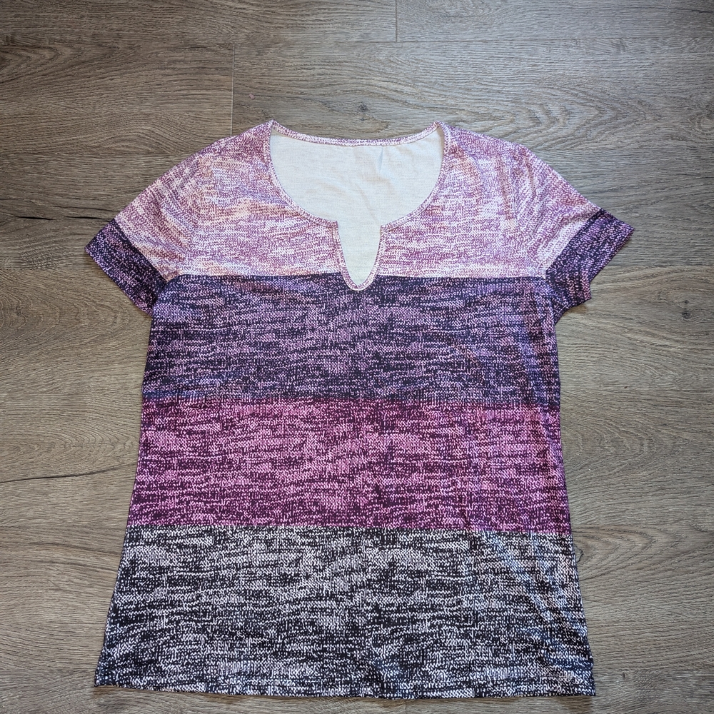 Women's Multicolor Knit Top